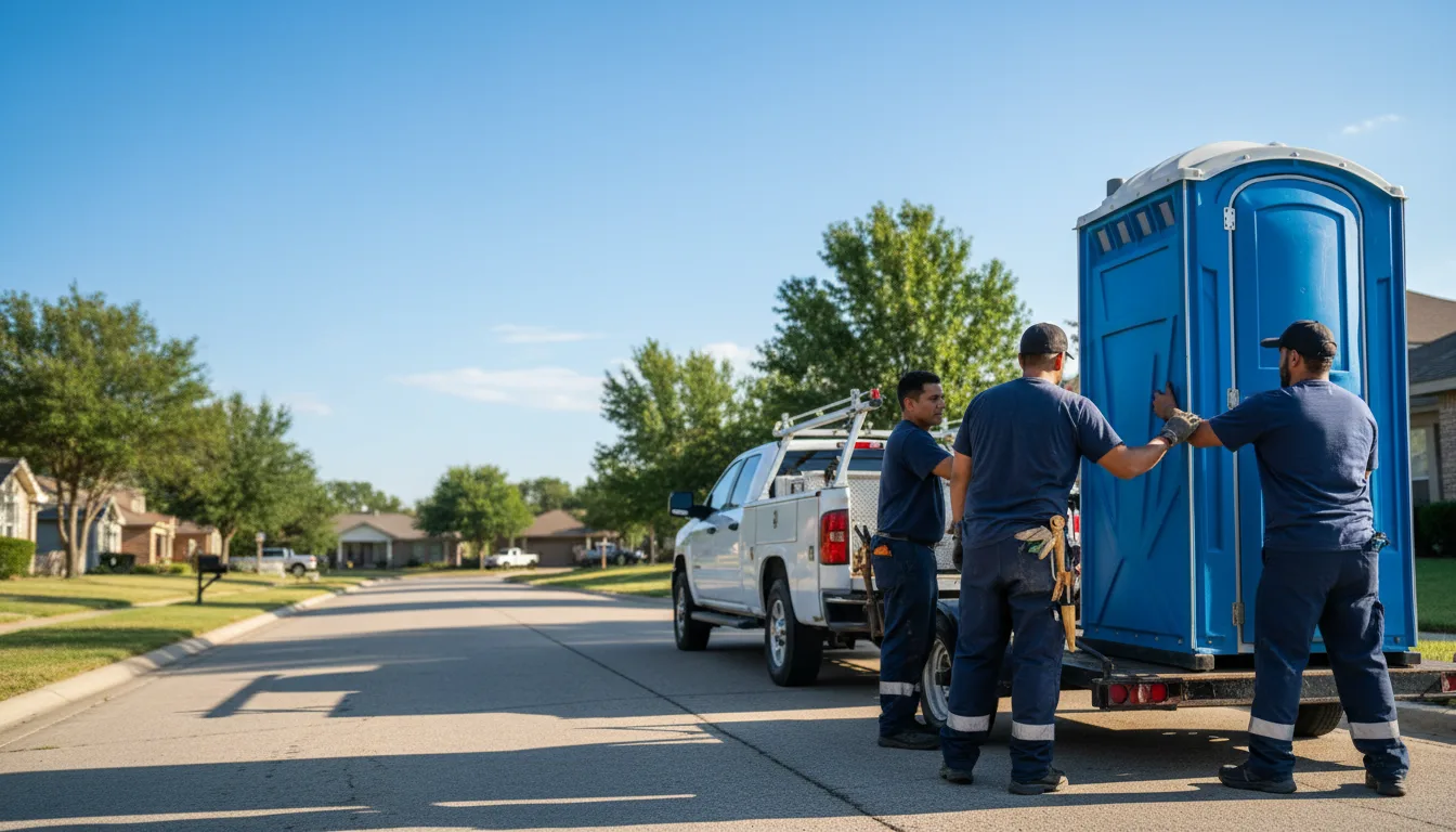 Portable Toilet Rental in Tennessee Colony, TX near me